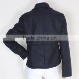 Cheap Plus Size Women Clothing BLACK Bomber Jackets Woman And Short Coats Woman thumbnail-6