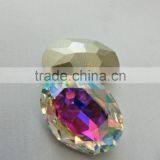 Colorful Oval Rhinestone For Charms Crystal Fancy Glass Bead Stone Cheap! thumbnail-4