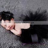 New Born Baby Clothes China Cheap Shoe Headband Set,Toddler Girls Birthday Outfits Tutu Sets Mini Lace Style Pettiskirt on Sale thumbnail-2