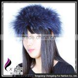 CX-E-30 Fancy Design Elastic Raccoon Fur Wholesale Plastic Headbands thumbnail-5