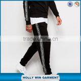Polyester&Cotton Hero Wholesale Men Jogger Sweatpants With Taping Details thumbnail-1