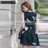 2016 New Design Women Dresses Printing Party Dress Women Dresses thumbnail-3