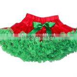 Red Pettiskirt TuTu Dress For Girls Christmas Puffy Tulle Skirts thumbnail-4