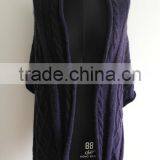 Fashion Ladies Cable Knit Winter Long Poncho Sweater thumbnail-1