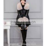 Womens Down Jackets 2016 Duck Down Jacket Women Warm Down Parka Big Real Fur Collar Feather Jacket Female Winter Down Coat thumbnail-5