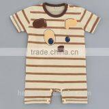 Wholesale Summer Cotton Baby Clothes Short Sleeve Newborn Baby Romper thumbnail-4