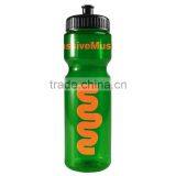 USA Made 28 oz Transparent Sports Bottle With Push And Pull Lid - BPA/BPS-free, FDA Compliant and Comes With Your Logo thumbnail-4