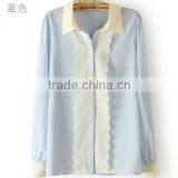 Fashion Simple Chiffon Shirts for Woman thumbnail-1