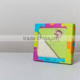 Towel Hooded With Emb/baby Hooded Towel/hooded Towel for Children/baby Towel/bath Towel/cotton Towel thumbnail-2