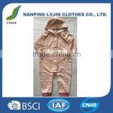 Infants & Toddlers 100% Cotton French Terry Baby Girls Romper thumbnail-1