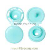 Resin Snap Fastener Set Buttons Scrapbooking Round Mint Green 11mm x 4mm 12mm x 4mm 12mm x 6mm 12mm x 6mm,Bulk thumbnail-1