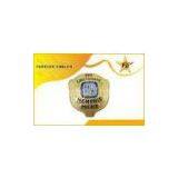 Photo Etched Soft Enamel Police And Security Metal Badges With Shiny Plating Finish thumbnail-1