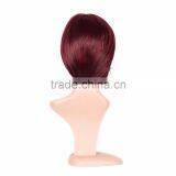 Hot Sale Large Stocks! Red Short Hair Wig, Fashion Spiky Hair Wigs, Synthetic Hair Wig thumbnail-4
