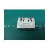 1 x 2 Port 90 Female To Female RJ45 Connector With Internal Magnetics thumbnail-1