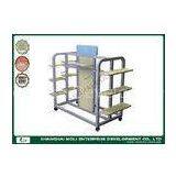 Custom Supermarket , Retail Garment Racks / Clothing Display Shelves Coating thumbnail-1