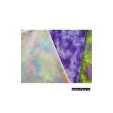 Sell 100% Polyester Fabric Dyed by Handwork