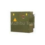 Copper Double Winding 3 Phase Power Transformer , 6kV 200KVA Box Transformer