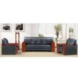 Golden Quality Modern Leather Sofa thumbnail-1