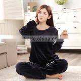 Factory Wholesale Fleece Women Sleepwear Low Price thumbnail-3