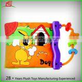 0-12 Month Baby Rattles Teether Toys Soft Plush Waterproof Baby Bath Book thumbnail-1