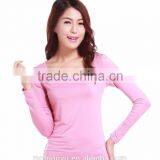 Pink Modal Muslim Subcoat/women Long Sleeve Muslim Modal t Shirt/ Women Muslim Bodysuit