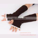 Winter Lady's Cute Wristbands Warm Mitten Gloves thumbnail-4