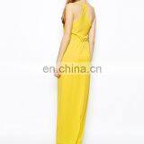 CHEFON Only Jersey Yellow Maxi Dress thumbnail-3