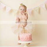 2017 Newborn Infant Baby Pearl Crown Headband DIY Jewelry Baby Photography Props Children Girl Hair Accessories thumbnail-2