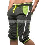 Mens Black Neon Yellow Field Training Gym Shorts thumbnail-2