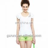 The new spring 2013 women's short-sleeved T-shirt china wholesale made in china t shirt