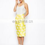 2014 Yellow Women Skirts,Fashion Ladies Skirts
