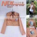 New arrival Anime 100% Cotton Attack on Titan jacket Cosplay hoddie Clothing(size:M/L/XL/XXL/XXXL) Scouting Legion