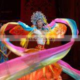 BestDance Colorful Hand Made Belly Dance special Long Fans Veils OEM