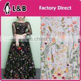 2017 Popular Lace Fabric Embroidery Design Lace Fabric for Dress/bridal thumbnail-1