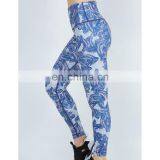 GAEANER Leather Stitching Black Seamless Pants Ladies Yoga Leggings Women thumbnail-3