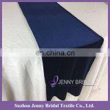 TR039B Wedding Decoration Blue Velvet Table Runners Custom thumbnail-3