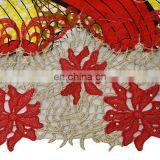 2016 Fashionbale African Ankara Mixed With French Net Lace for Women thumbnail-3