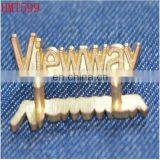 Custom Rectangle Denim Metal Logo for Jeans