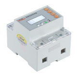 din rail arc fault monitoring meter with RS485 communication and LCD display for electrical safety