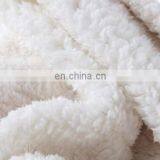 100% Polyester Sherpa Flannel Blanket Two Sides Brushed Cozy Fleece Throw thumbnail-4