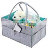 Amazon Hot Sale Multi-function Felt Baby Diaper Bag Caddy Organizer thumbnail-2