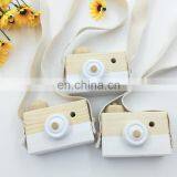 Милые натуральные украшения для детской комнаты. Деревянная камера - игрушка для младенцев и детей