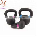 Wholesale Black Powder Coated Cross Fitness Kettlebells thumbnail-3