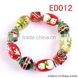 Manual Painted Christmas Bracelet With Many Color thumbnail-2
