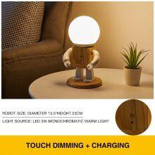 Деревянная робот-ночник для детей thumbnail-3