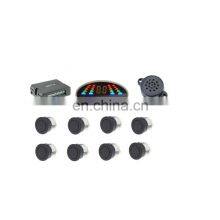 School Bus Taxi Truck Parking Sensor Radar Reverse Aid Warning Assistance Back up Sound Buzzer 2 4 3 8 Sensors thumbnail-2