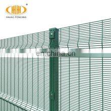 Green Color High Security Curved 358 Anti Climb Fence thumbnail-2