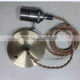 Vintage Brass Lamp Holder thumbnail-2