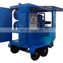 Automatic Control Vacuum Transformer Oil Filtration Machine For Transformer Oil Purification