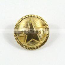 Wholesale Clothing Brass Metal Shank Loop Button